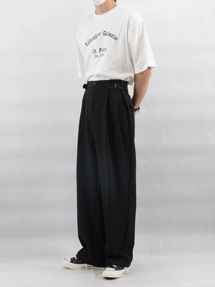 Classy Black Baggy Jeans