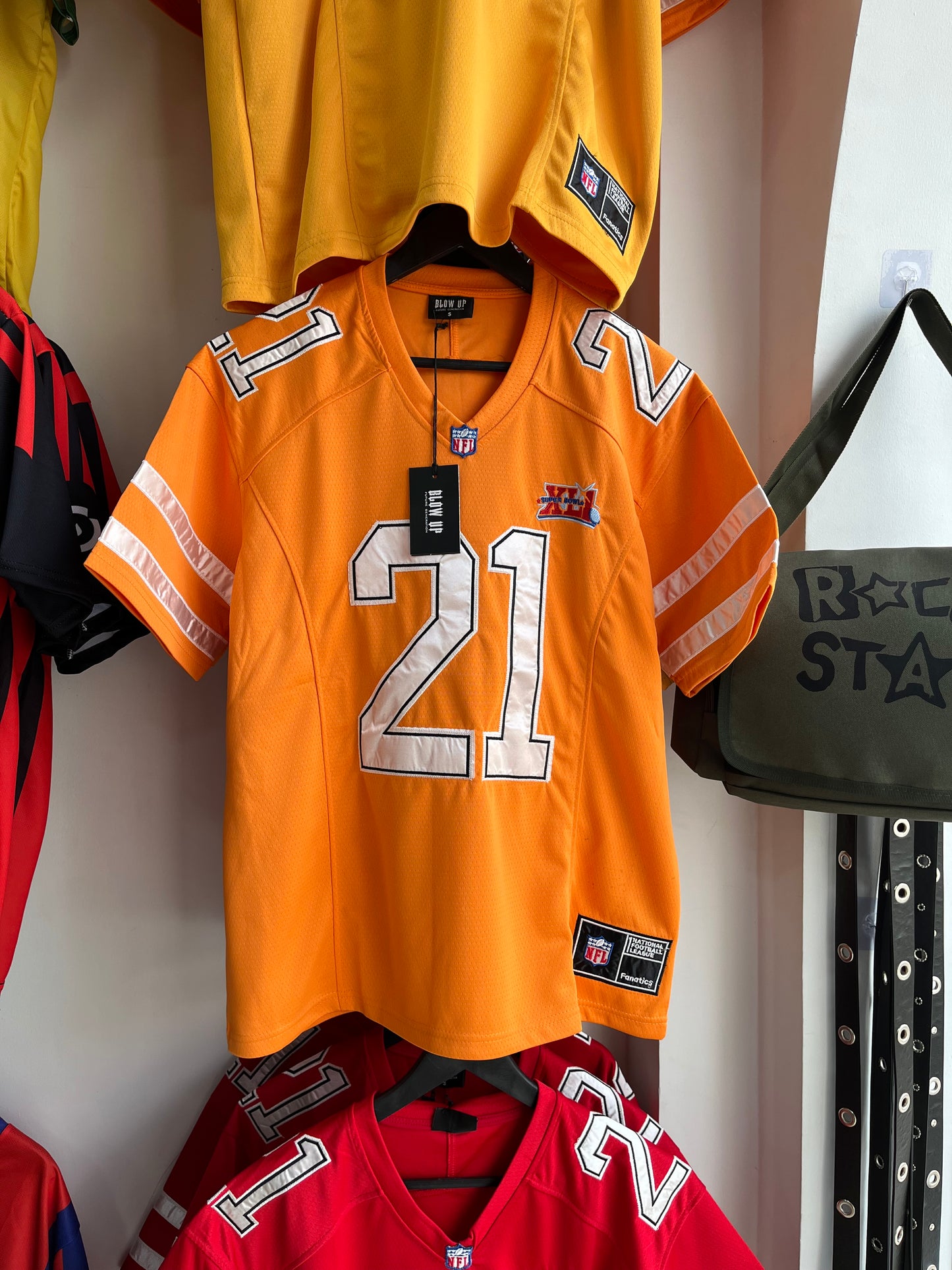 Orange Oversized NFL Unisex Jersey