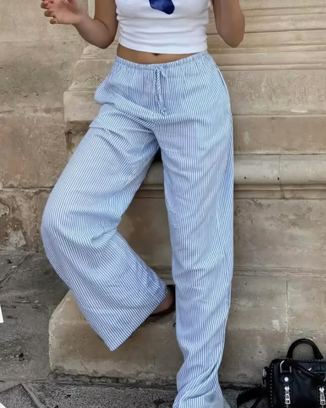 Blue Lisbon Aesthetic Pants