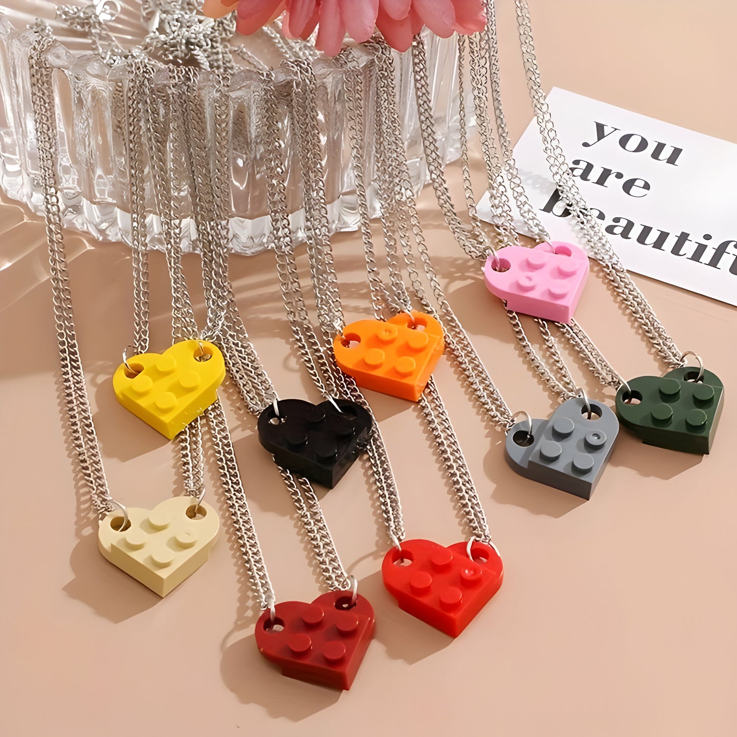 Lego Necklaces For Couples