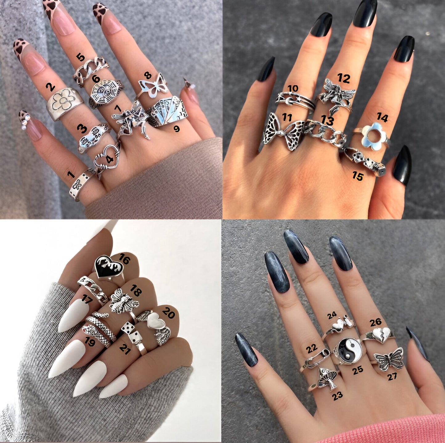 Aesthetic rings