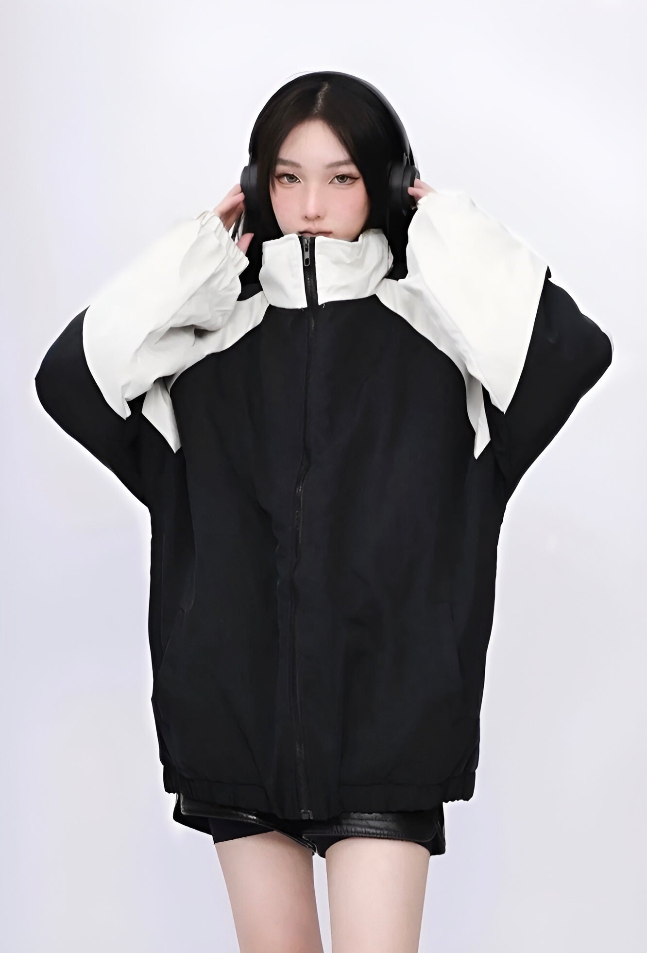 Unisex vintage parachute jacket