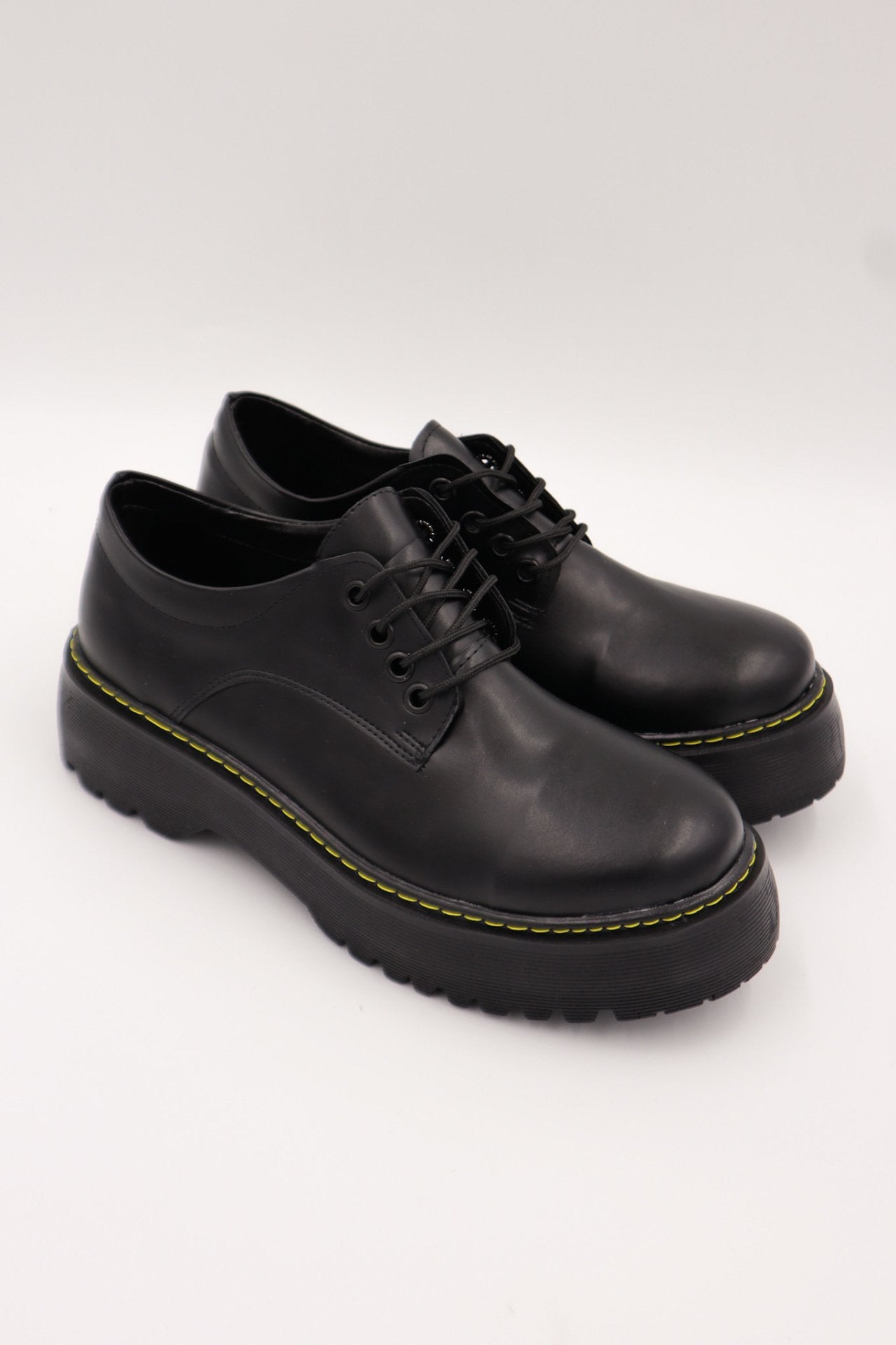 Matte Black Low Martens