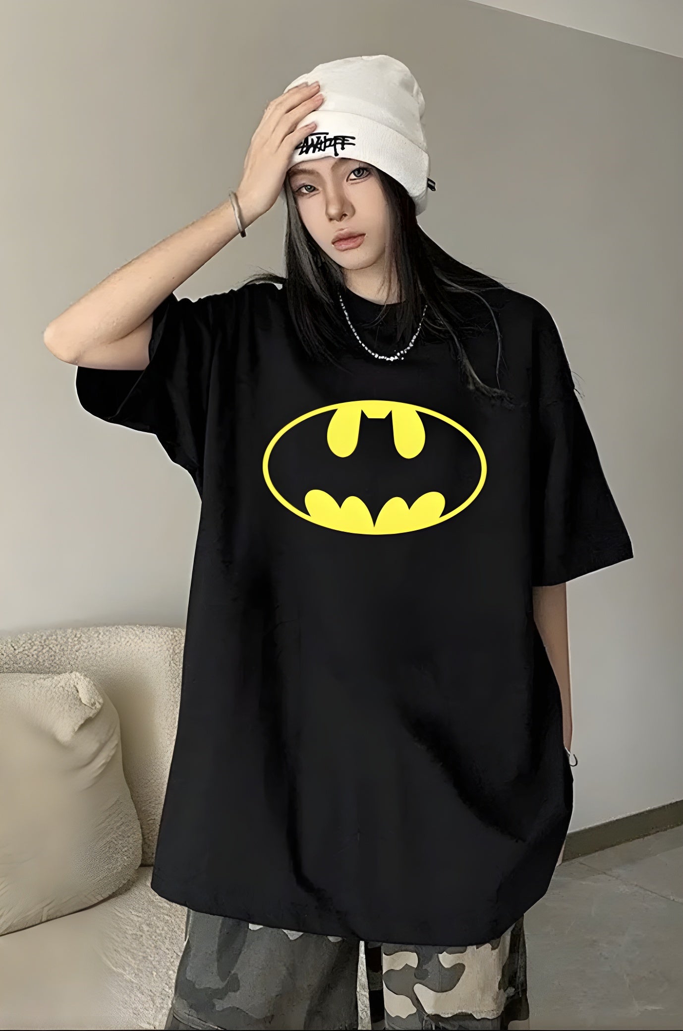 Black Unisex Batman T-shirt