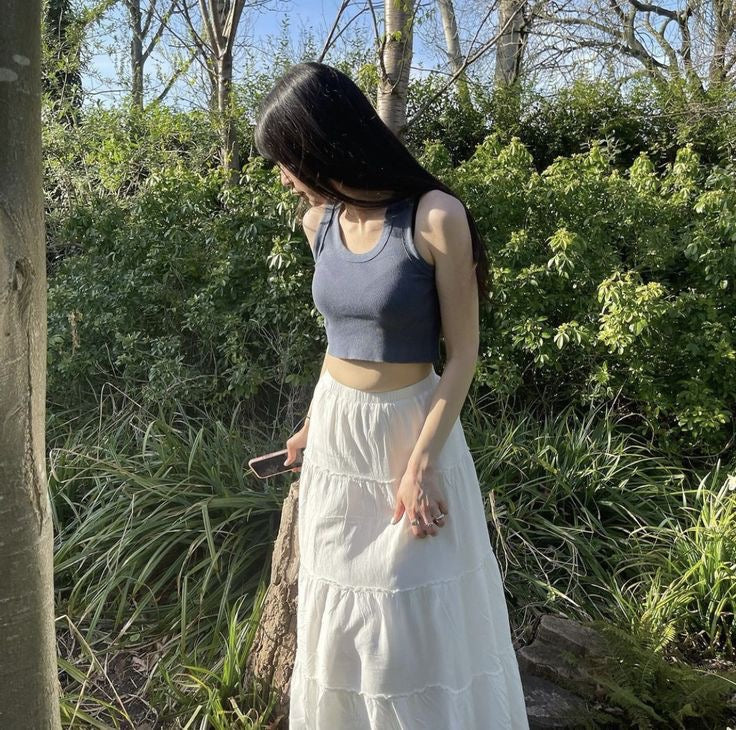 Aesthetic Pinterest Maxi Skirt